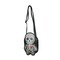 Day of the Dead Sugar Skull Skeleton Shaped Crossbody Bag Halloween Purse